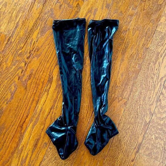 Leather boot covers - Picture 2 of 2